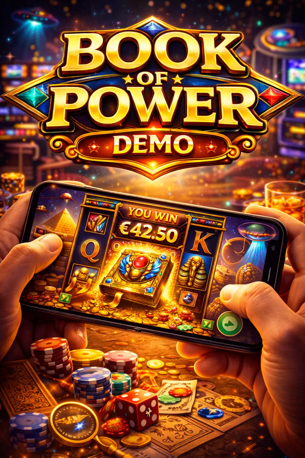 Playing Book of Power on Mobile